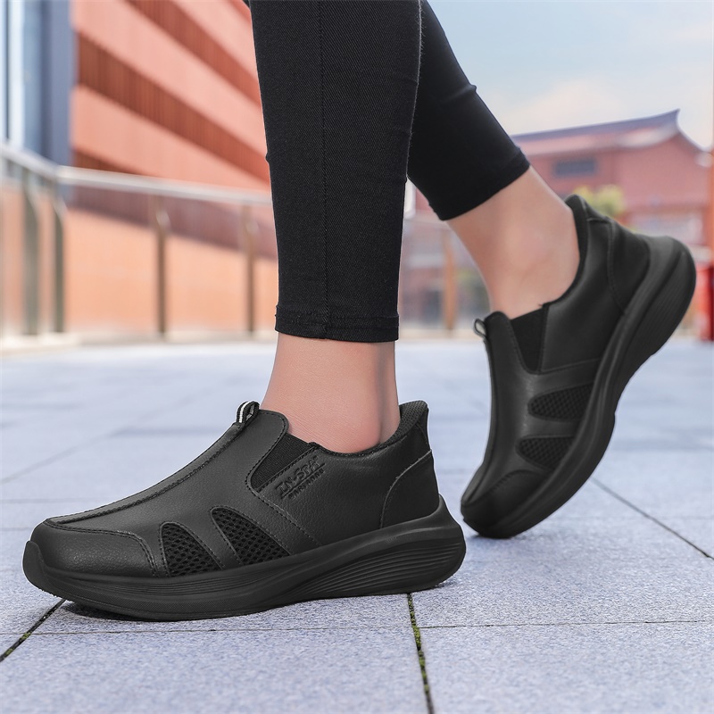 Zapatos de Trabajo para Enferm - Men'S Shoes Black And White reseña y precio